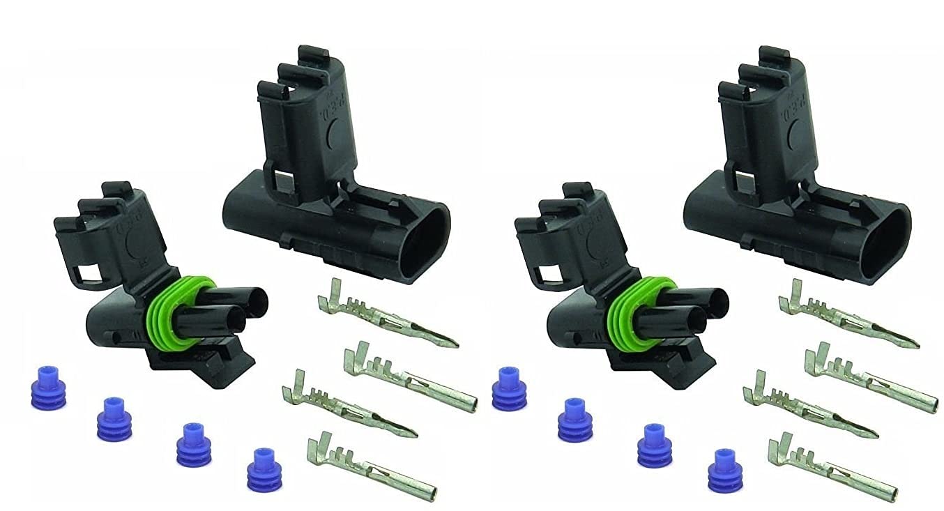 Amazon.com: Muzzys (Set of Two) 12-14-16-18 AWG Gauge 2 Pin